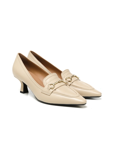 Topuklu/ Stiletto Kadın Diğer 64n0 Frau Nappa Alpaca Beige Çok Renkli