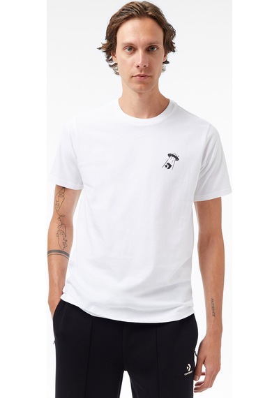 Converse Erkek Beyaz T-shirtcvm5t185