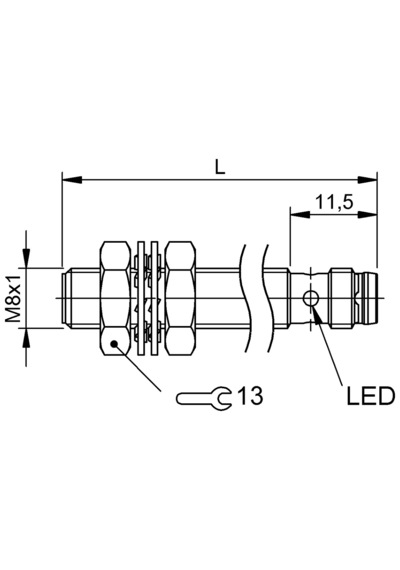 Bes01au Bes 516-324-g-s49-c Endüktif Yakınlık Anahtarları