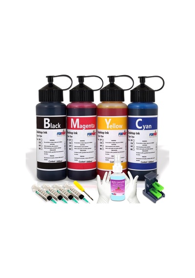 Canon Pixma E414/E3340 Uyumlu Kartuş Dolum Seti 4X500 ML