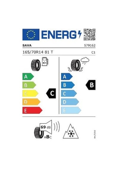 Sava 165/70 R14 81T All Weather Dört Mevsim Lastiği 2024