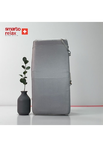 Smarto Relax Marine Tekne Şezlong Minderi Suya Dayanıklı Gri