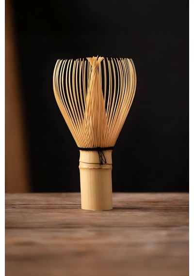 Shiratake Bambu Matcha Çayı Karıştırıcı Fırça Bamboo Whisk Köpürtücü Mt207 Ahşap