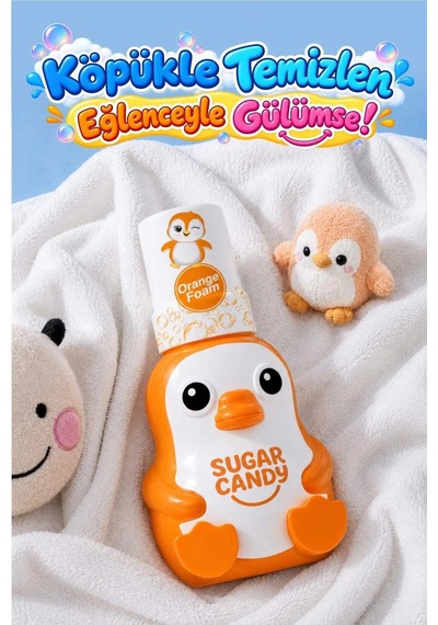 Sugar Candy Mango Kokulu Doğal Vegan Çocuk Köpük El Sabunu Poppy 350 Ml