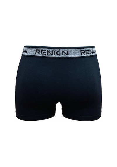 Kenn Paul Renk Man Erkek Düz Siyah Boxer Çok Renkli