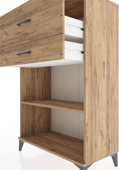 Hyperion Dolap Tek Raflı 2 Çekmeceli 88x44x134 Çam-çam Çam Hyperion Dolap Tek Raflı 2 Çekmeceli 88x44x134 Çam-çam Çam