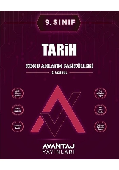Avantaj 9. Sınıf Tarih Konu Anlatım Fasikülleri