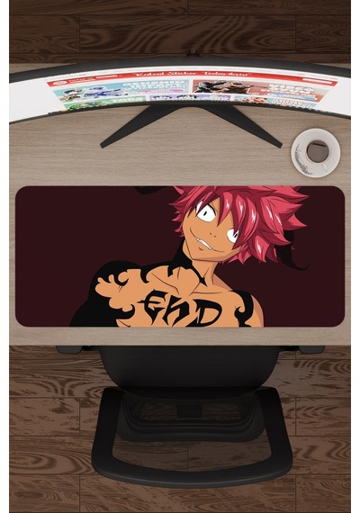 Fairy Tail Anime V2 - 70x30 Xl Gaming Kauçuk Kaymaz Taban Mouse Pad Fare Altlığı