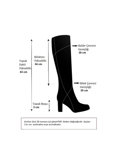 Fox Shoes V654002803 Siyah Hakiki Deri Düz Tabanlı Binici Çizmesi Siyah