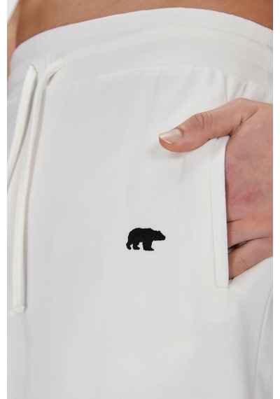Bad Bear Gian Sweatshorts Beyaz Erkek Şort Beyaz