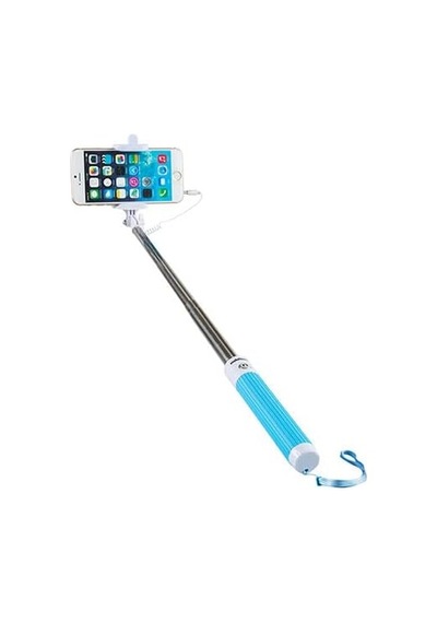 Addison Ad-s33 Kablolu Beyaz/mavi Selfie Çekim Çubuğu 50 x 22