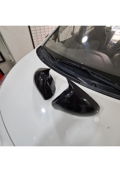 Peugeot 207 Yarasa Batman Ayna Kapak Piano Black Parlak Siyah Abs