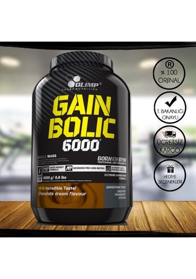 Olimp Gain Bolic (Gainer) Karbonhidrat 3500Gr + Hediyeli