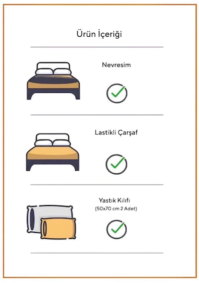 Çift Kişilik Otel Tipi Pamuk Saten Lastikli Nevresim Takımı Beyaz