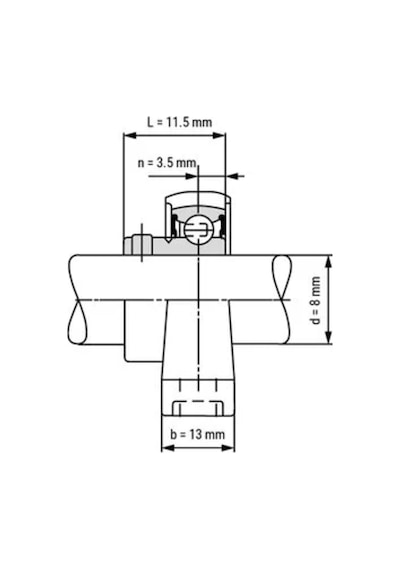 Kp 08 Yatakli Rulman 8Mm (10 Adet) 558957080