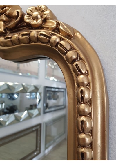 Ayna Denizi Princess Great Gold Model Altın Renk Dekoratif Boy Aynası Altın