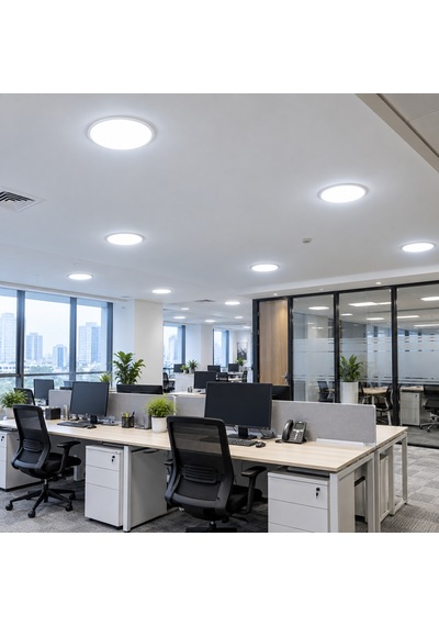 Jupiter 36w Sıva Altı Yuvarlak Ayarlanabilir Pmma Led Panel 6500k Beyaz