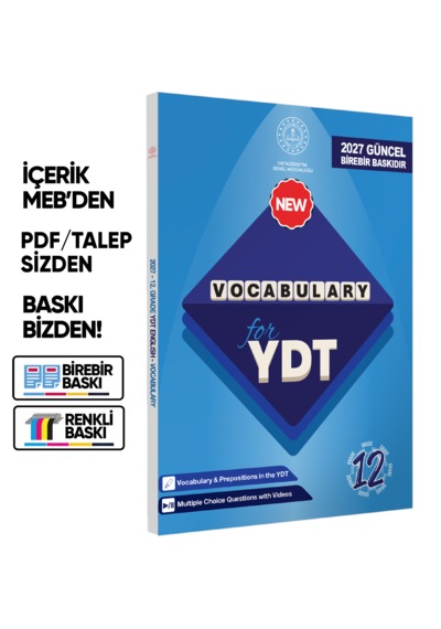 2027 Ydt Mebi İngilizce 12.sınıf 6lı Konu Anlatımı Ve Soru Bankası Seti Çözümlü Baskı Ücreti