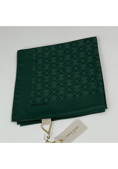 Pierre Cardin Elegans Monogram Eşarp - 1090750 -953 Zümrüt Yeşili Zümrüt Yeşili