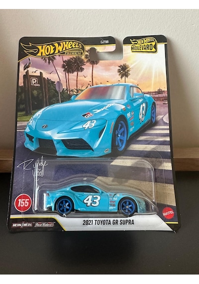 Hot Wheels 2021 Toyota Gr Supra Mavi