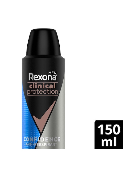 Rexona Men Clinical Protection Erkek Sprey Deodorant Confidence 96 Saat Koruma 150 ml