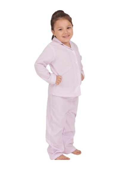 The Don Lila Kareli Kız Çocuk Pijama Takımı (9-14 Yaş)