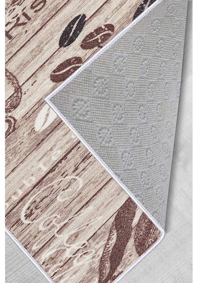 Rovigo Home Dijital Baskı Yıkanabilir Kaymaz Taban Mutfak Halısı RVG2056-SD517 Çok Renkli