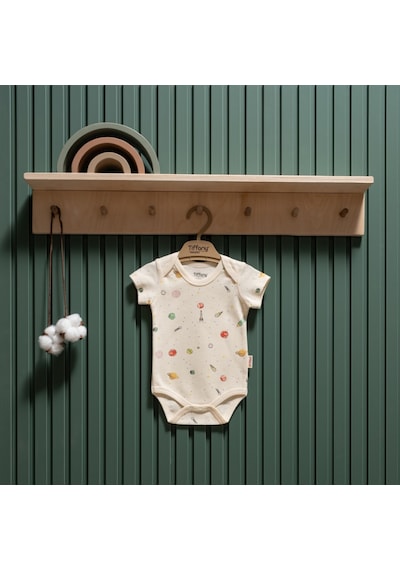 Tiffany Baby & Kids Tiffany Baby Organic Space Theme Yarım Kol Body 44008 Ekru Tiffany Baby & Kids Tiffany Baby Organic Space Theme Yarım Kol Body 44008 Ekru