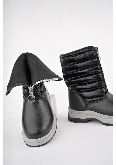 Muggo Sugar Garantili Çocuk Unisex Rahat Kalıp Önü Fermuarlı İçi Kürklü Yağmur Ve Kar Botu 001 Muggo Sugar Garantili Çocuk Unisex Rahat Kalıp Önü Fermuarlı İçi Kürklü Yağmur Ve Kar Botu 001