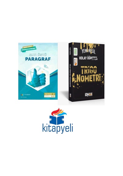 Anrenmanlarla Altı Üstü Paragraf - İdman Kolay Öğreten Trigonometri 2'li Set Anrenmanlarla Altı Üstü Paragraf - İdman Kolay Öğreten Trigonometri 2'li Set