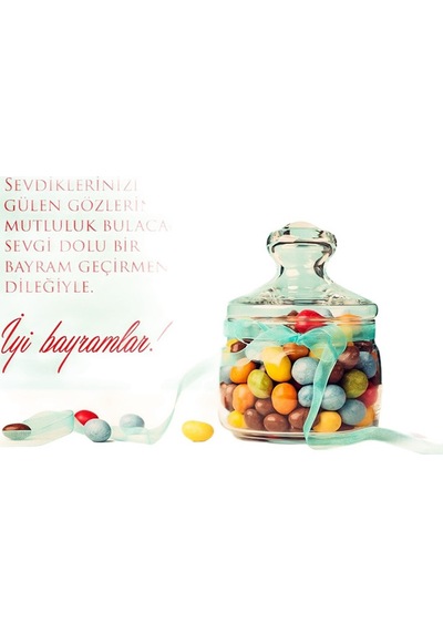 Bayram Çikolatası Etiketli Madlen 32 Adet