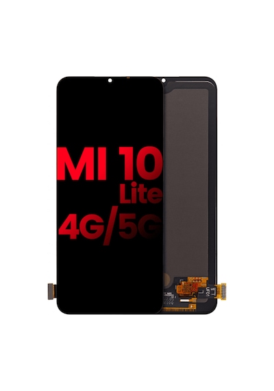 Xiaomi Mi 10 Lite Lcd Ekran Dokunmatik Siyah Çıtasız