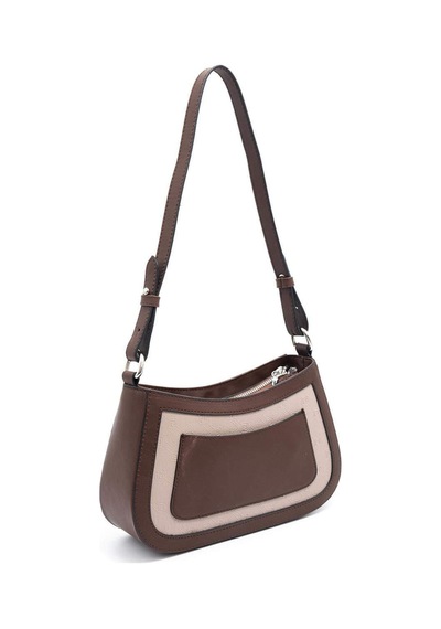 Silver Polo Sp1132 Kadın Çapraz Çanta Fashion A.vizon-kahve