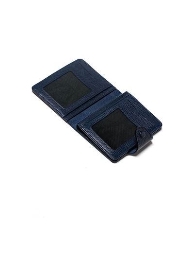 Lacivert Cüzdan & Kartlık Unisex 866 Grande Deri Cüzdan Kartlık