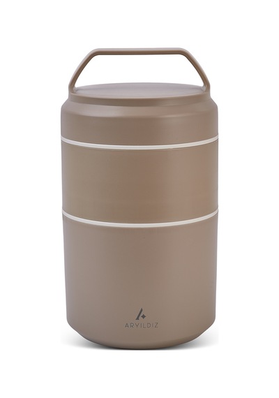 Aryıldız Bento Haki Katlı Lunch Box - 1200 Ml Haki