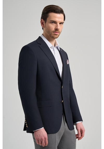 İmza Düz Bez Ayağı Mono Yaka Tam Astar Esnek 6 Drop Comfort Fit Ceket 1002245902 Koyu Lacivert İmza Düz Bez Ayağı Mono Yaka Tam Astar Esnek 6 Drop Comfort Fit Ceket 1002245902 Koyu Lacivert