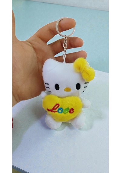 Hello Kitty Peluş Anahtarlık Çok Renkli