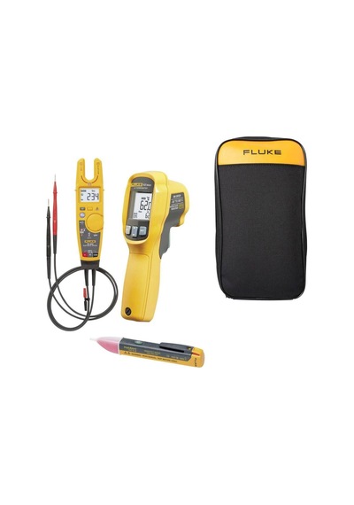 Fluke T6-600/62max+/1ace El Tipi Multimetre, Dijital Elektrik Test Cihazı Cat Iıı 600v Ekran Sayımlar : 2000