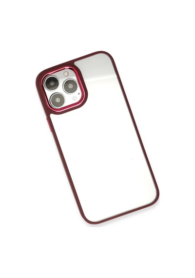 Apple Uyumlu iPhone 14 Pro Uyumlu Kılıf Dora Kapak - Kırmızı