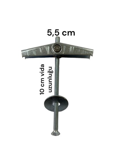 Alçıpan Askı Dübel Yaylı 12x95 5 Adet - Mir-284631