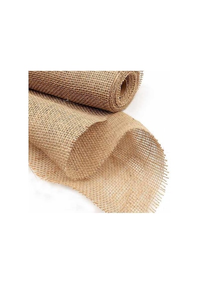 Naturel Jüt Kumaş Kanaviçe Keten Çuval Hasır Çuval Kınnap