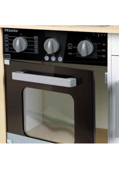 Sesli Ve Işıklı Miele Aksesuarlı Ahşap Mutfak Seti
