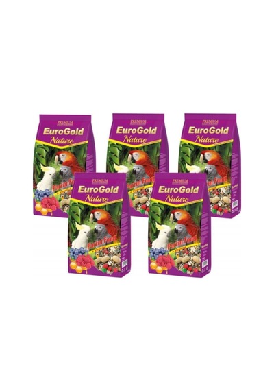 Eurogold Parrot Büyük Papağan Yemi 750Gr X 5 Adet