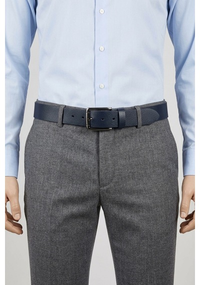 Firuze Tekstil Ltd Şti Hakiki Deri Erkek Spor Kemer - Kot Ve Jeans Pantolon Uyumlu 4.5 Cm Açık Lacivert Firuze Tekstil Ltd Şti Hakiki Deri Erkek Spor Kemer - Kot Ve Jeans Pantolon Uyumlu 4.5 Cm Açık Lacivert