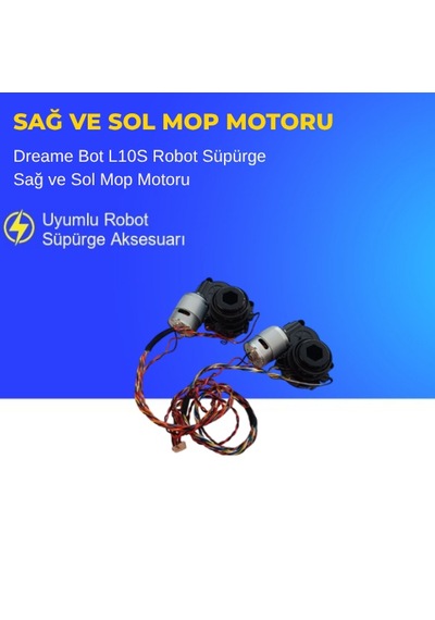 Dreame Bot L10s Robot Süpürge Sağ Ve Sol Mop Motoru