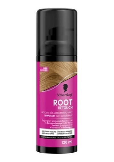 120 Ml Kumral Renkli Sprey Boya, Kök Renk Düzelticisi