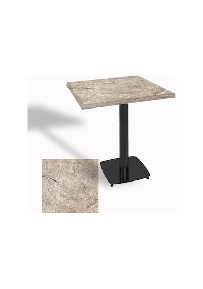 Tokyo Kare Masa Esb 60x60 Cm - Werzalit, Wermodin Ve Allzalit Tabla - Scala Marble Çok Renkli Tokyo Kare Masa Esb 60x60 Cm - Werzalit, Wermodin Ve Allzalit Tabla - Scala Marble Çok Renkli