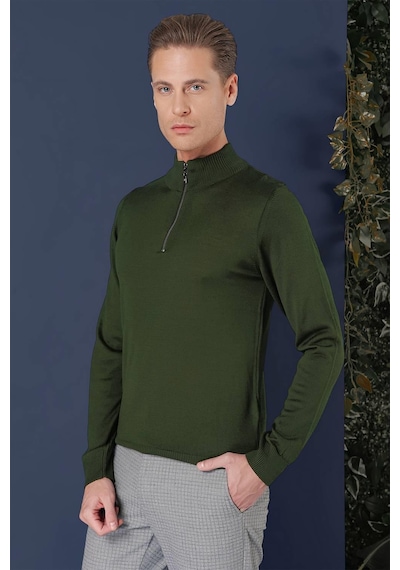 Efor Tr 861 Slim Fit Nefti Klasik Triko Nefti