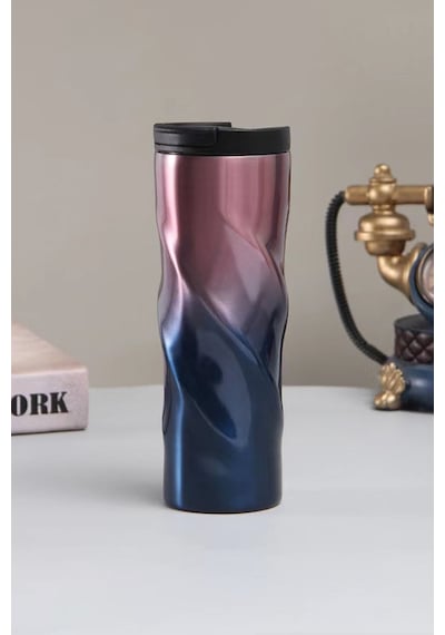 Komple 304 L Çelik Degrade 6 Oz 500 Ml Kahve Termos Mug Cin229ml Karışık