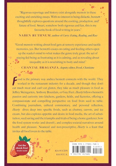 Hearty: On Cooking, Eating, And Growing Food For Pleasure And Subsistence